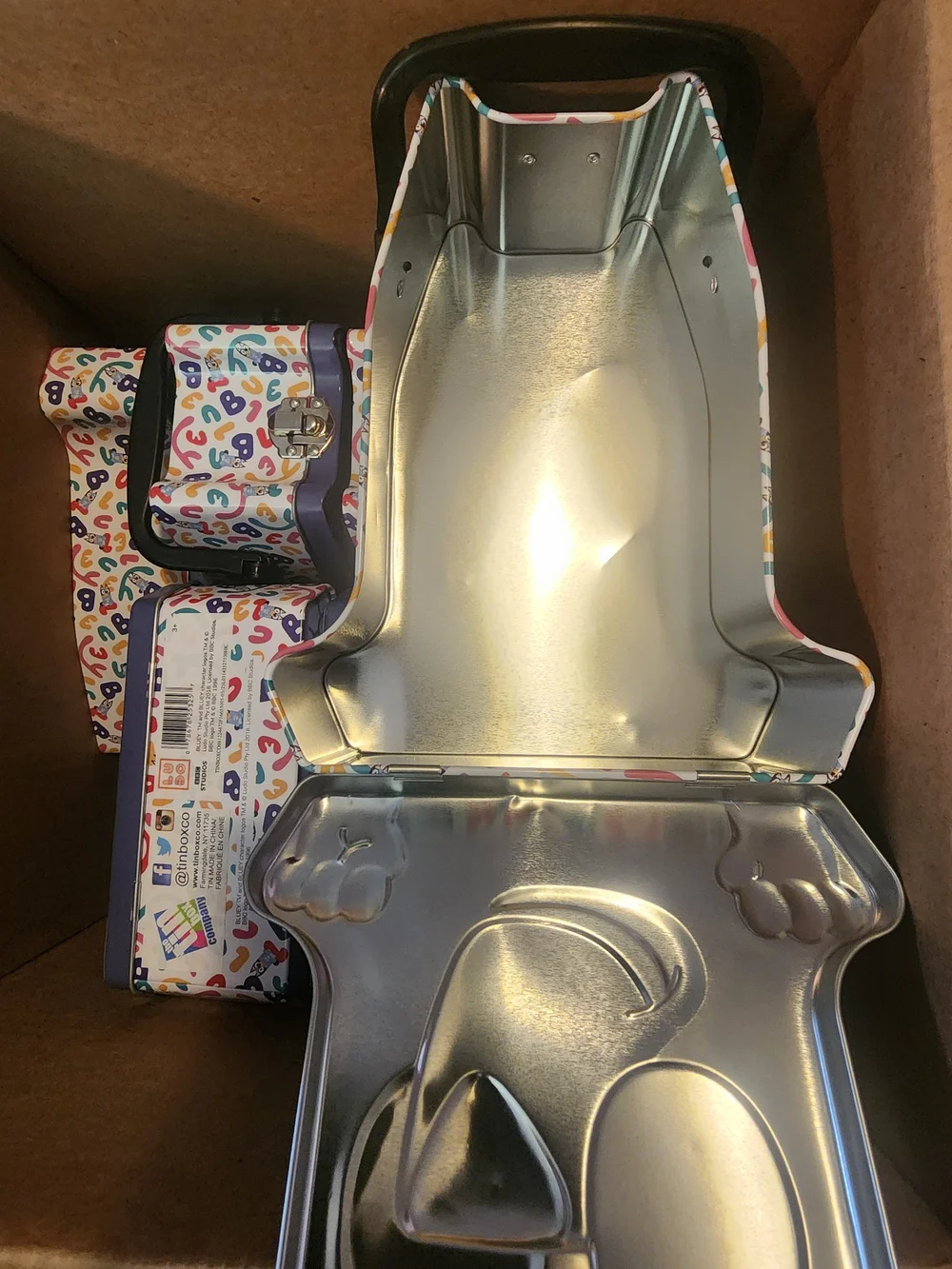 Bluey Headshape Carryall Tin